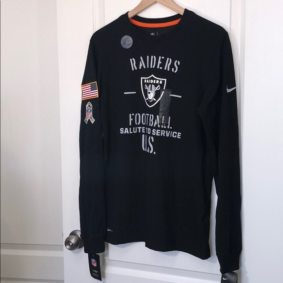 Nike Other - NWT Raiders Salute To Service Long Sleeve Nike